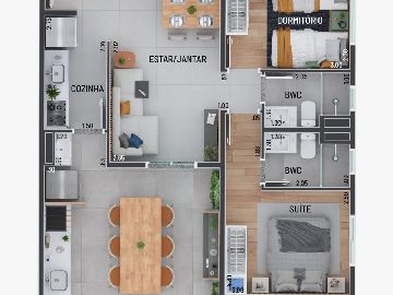 Planta de 64 m�
