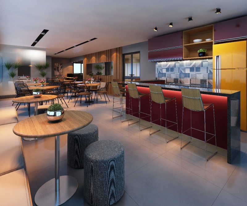 Sal�o de festas com Pub