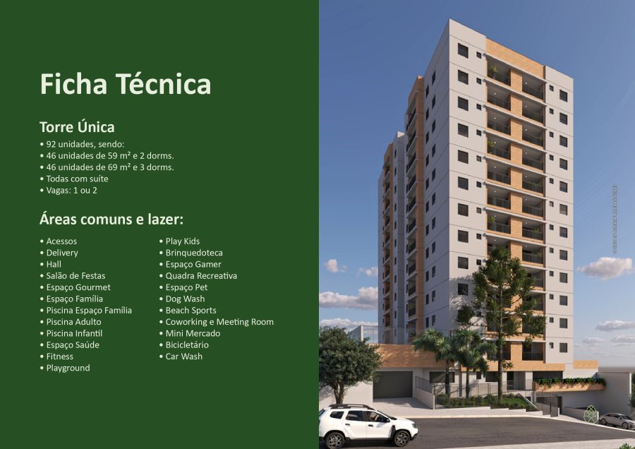 Apartamento - Lançamentos - Jardim Flor da Montanha - Guarulhos - SP